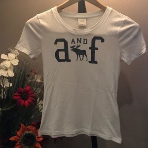 Abercrombie white T-shirt